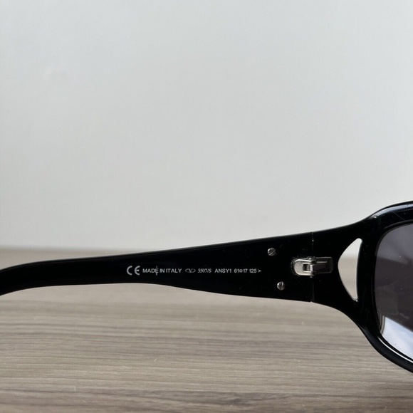 Valentino 5507/S SUNGLASSES 61-17-125 Black Square 100% AUTHENTIC ❤️ - Picture 5 of 11